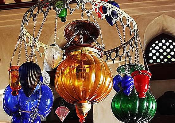 Fullmoon House Decorative Hanging