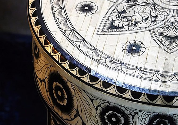 Fullmoon House Decorative Side Table