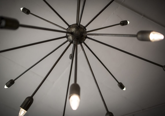 Wrought Iron Chandelier